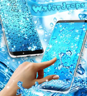 Water drops live wallpaper android App screenshot 5